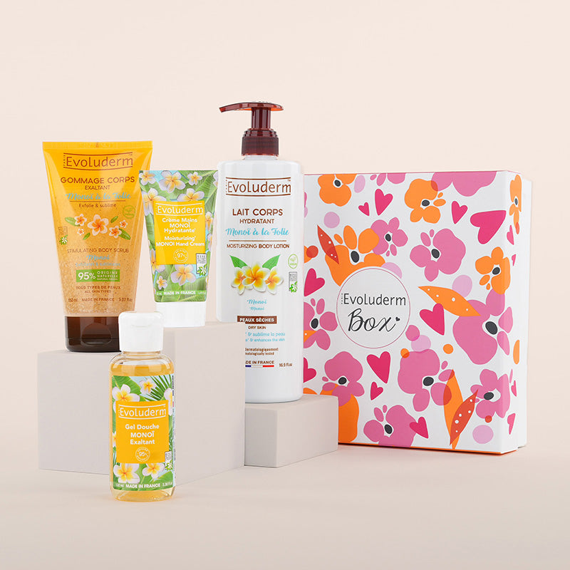 Coffret Corps Monoï + Crème Mains Offerte