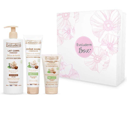 Coffret Corps Délice de Karité + Gant Exfoliant Offert