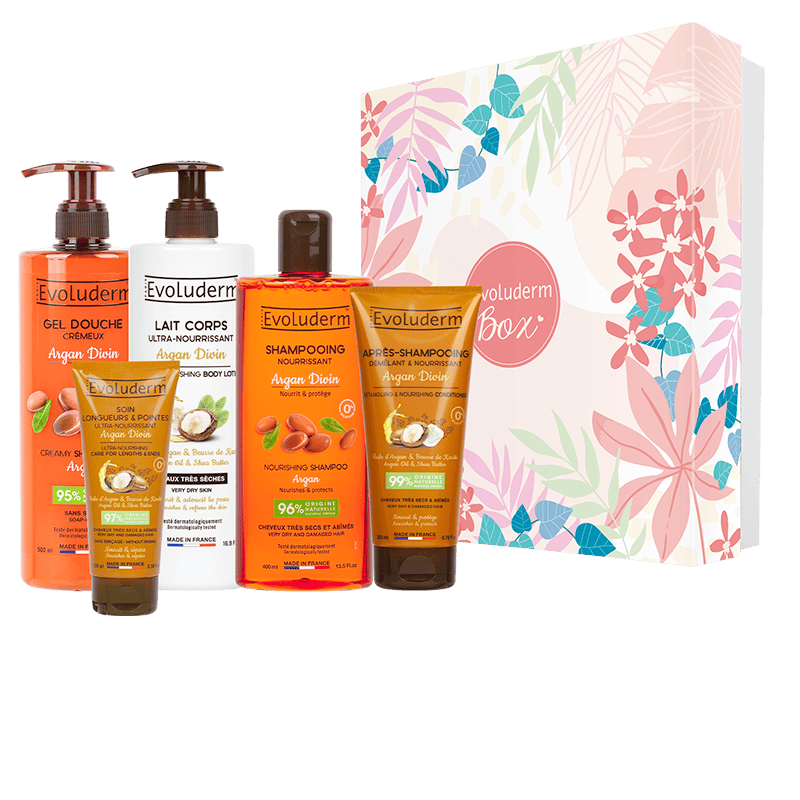 Coffret Hammam Corps & Cheveux Argan Divin