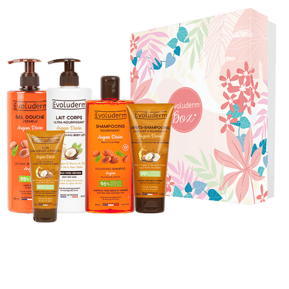 Coffret Hammam Corps & Cheveux Argan Divin
