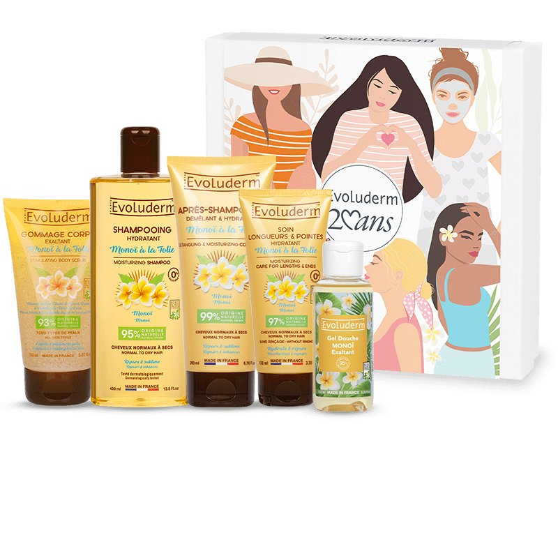 Monoï à la Folie Idyllic Body & Hair Gift Set + Free Comb