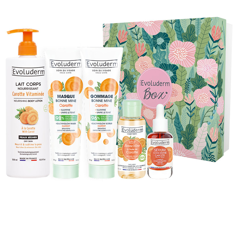 Coffret Visage & Corps 100% Carotte