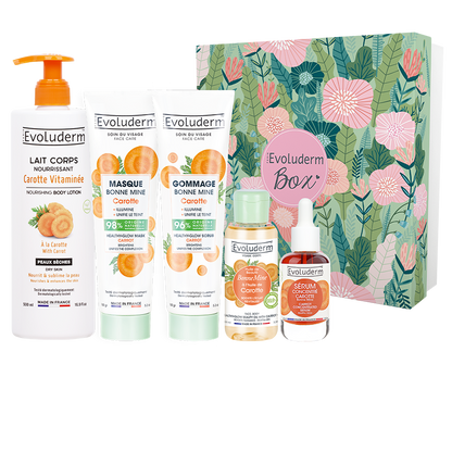 Coffret Visage & Corps 100% Carotte