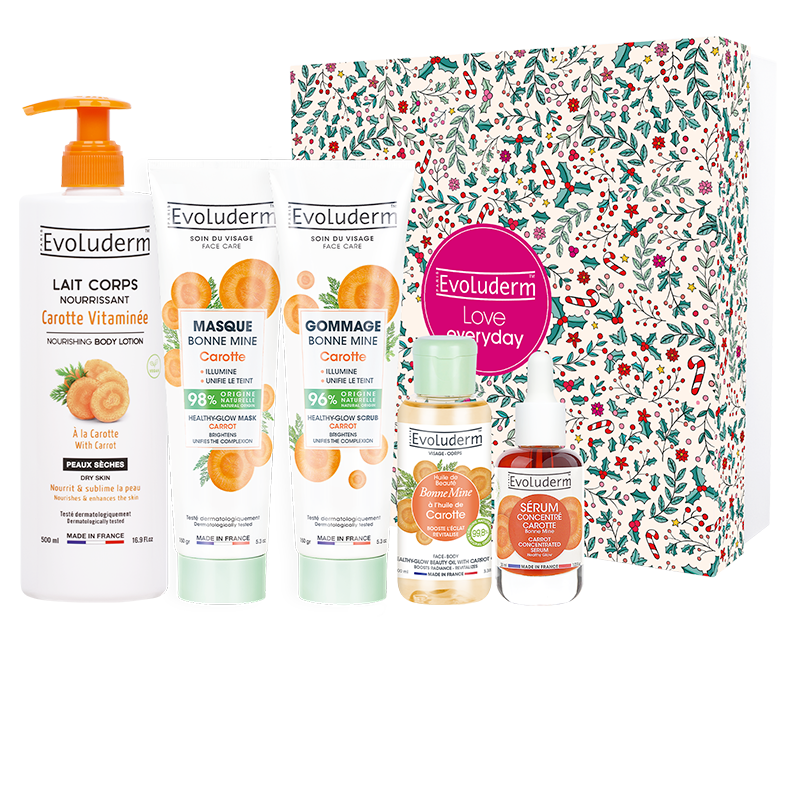 Coffret Visage & Corps 100% Carotte