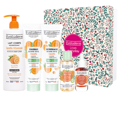Coffret Visage & Corps 100% Carotte