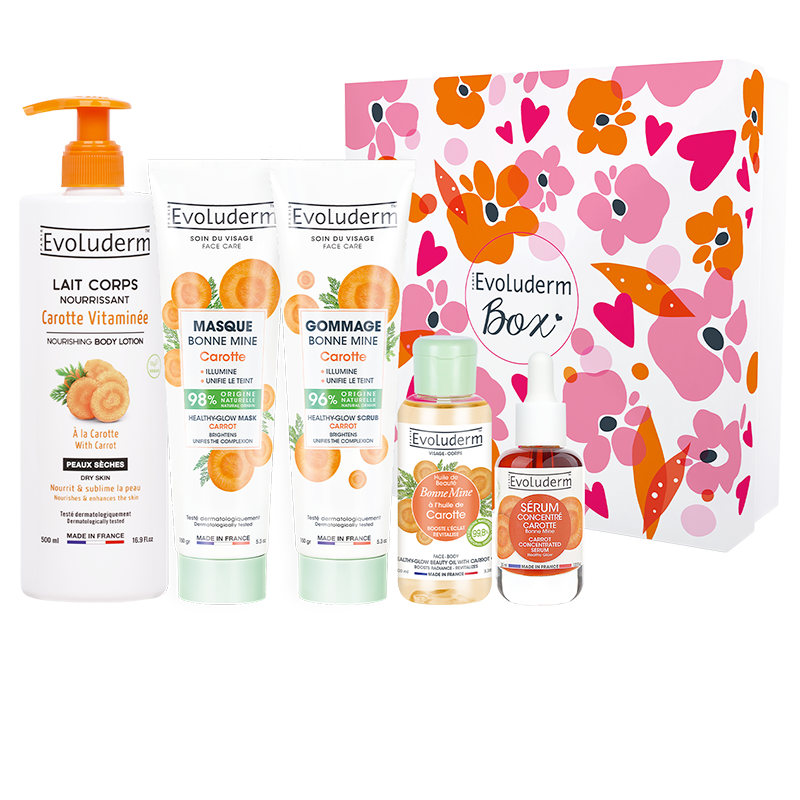Coffret Visage & Corps 100% Carotte