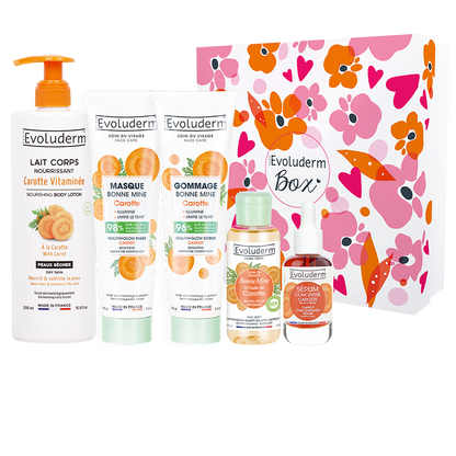 Coffret Visage & Corps 100% Carotte