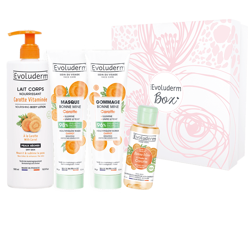 100% Carrot Face & Body Box + Free Headband
