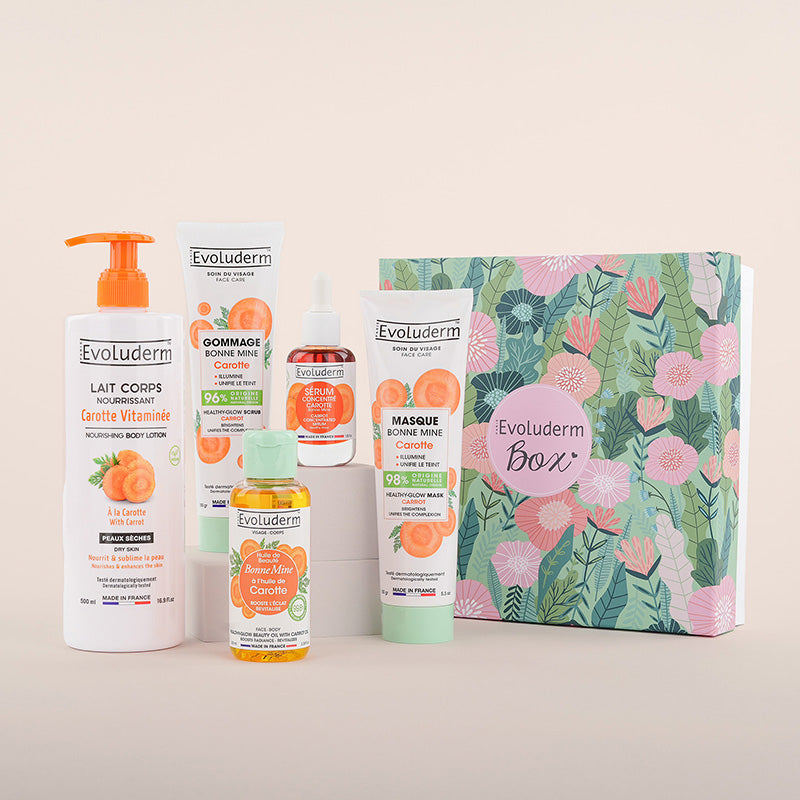 Coffret Visage & Corps 100% Carotte