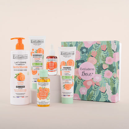 Coffret Visage & Corps 100% Carotte