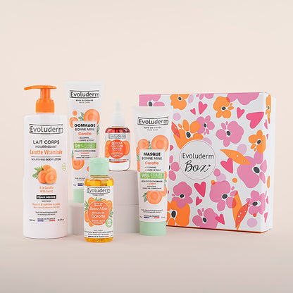 Coffret Visage & Corps 100% Carotte