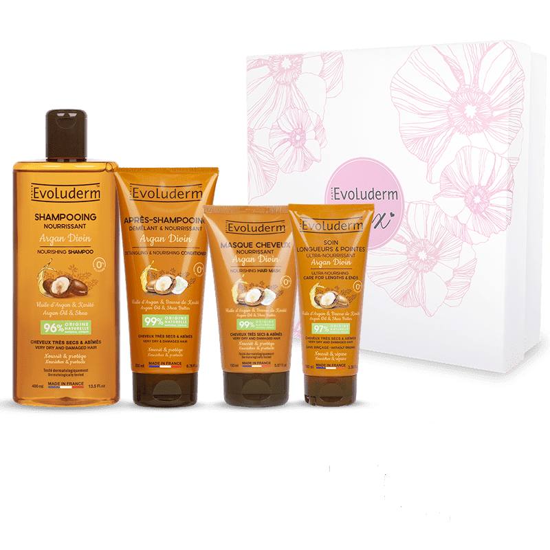 Coffret Cheveux Argan Divin + Chouchou Offert