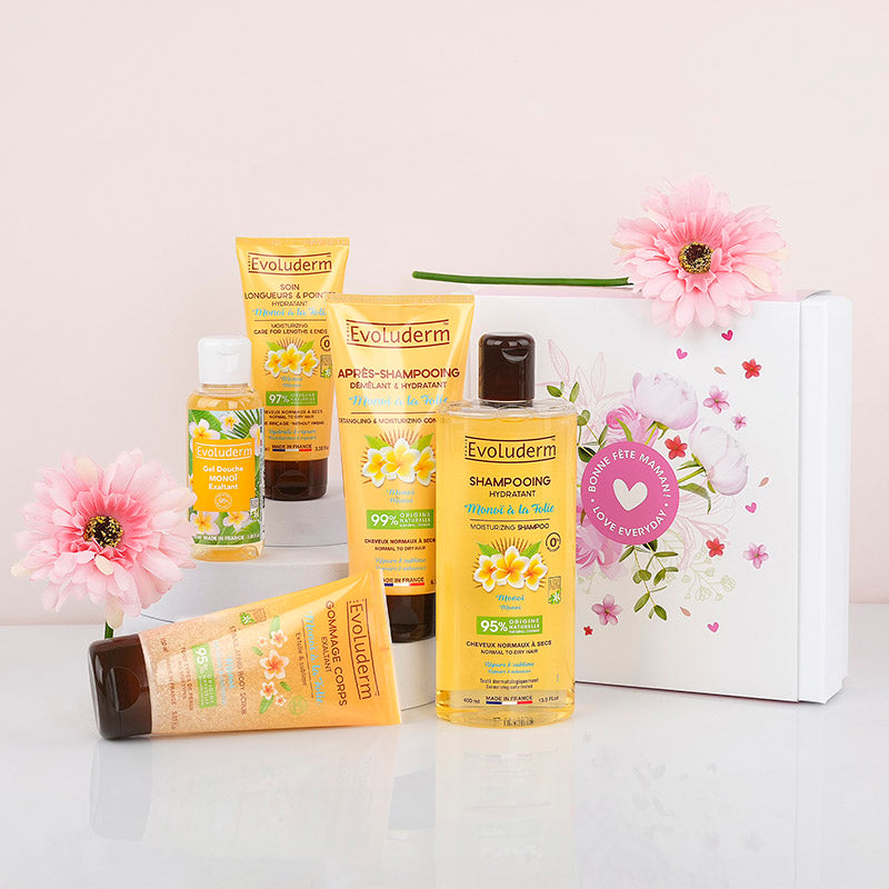 Monoï à la Folie Idyllic Body & Hair Gift Set + Free Comb