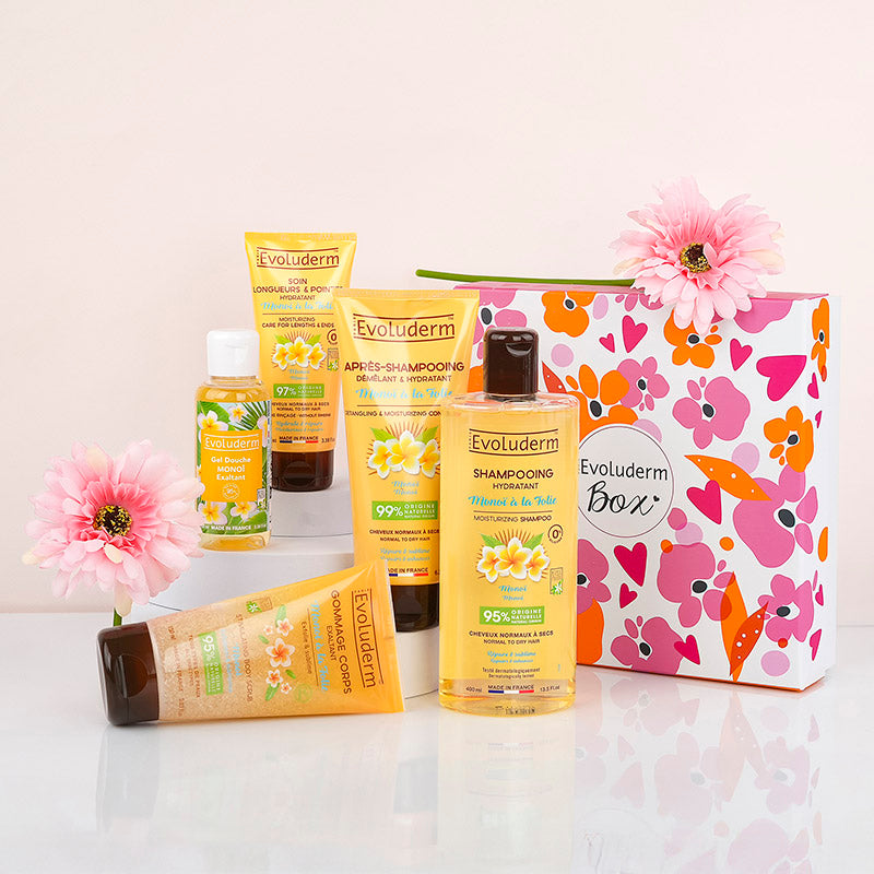 Monoï à la Folie Idyllic Body & Hair Gift Set + Free Comb