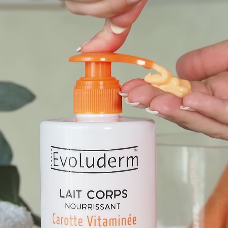 Lot de 3 Laits Corps Nourrissant Carotte Vitaminée