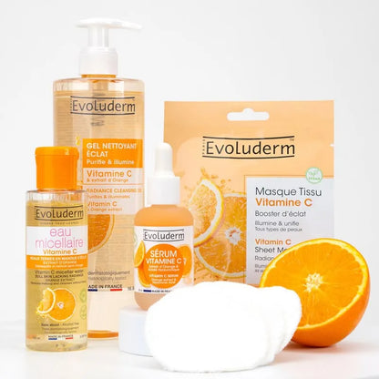 100% Vitamin C Facial Routine