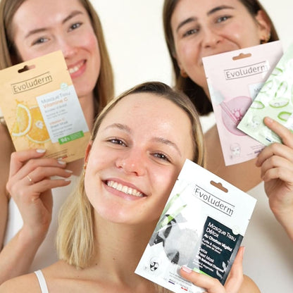 Kit 6 Sheet Masks + Free Reusable Cotton 