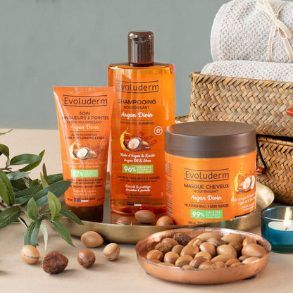 Routine Cheveux Nourrissant Argan Divin