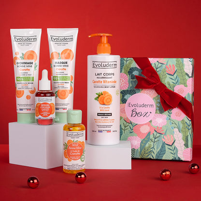 Coffret Visage & Corps 100% Carotte