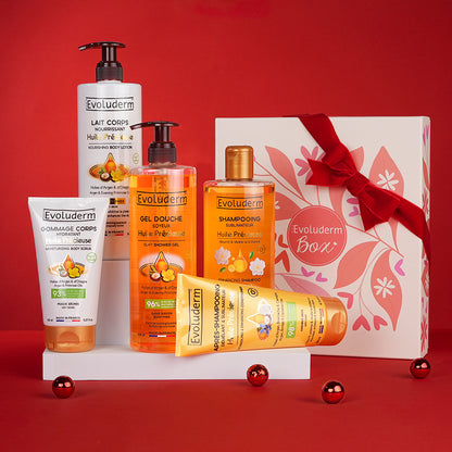 Coffret Soyeux Corps & Cheveux Huile Précieuse