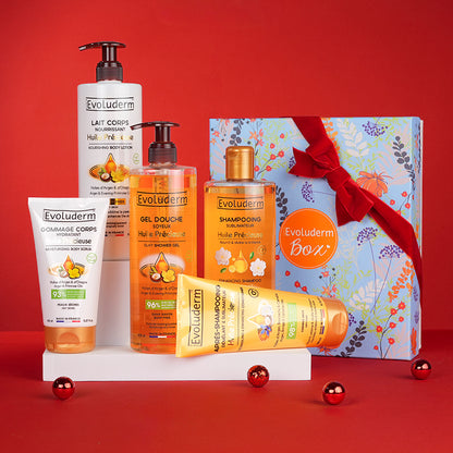 Coffret Soyeux Corps & Cheveux Huile Précieuse