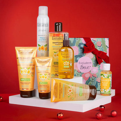 Coffret Paradisiaque 7 produits Corps & Cheveux Monoï à La Folie