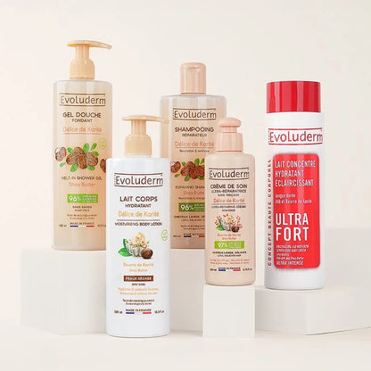 Body & Hair Care Routine with Shea Butter + Lightening Milk