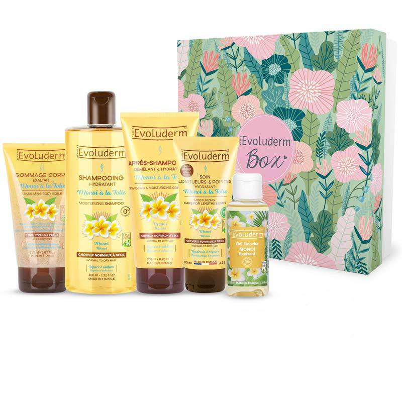 Monoï à la Folie Idyllic Body & Hair Gift Set + Free Comb
