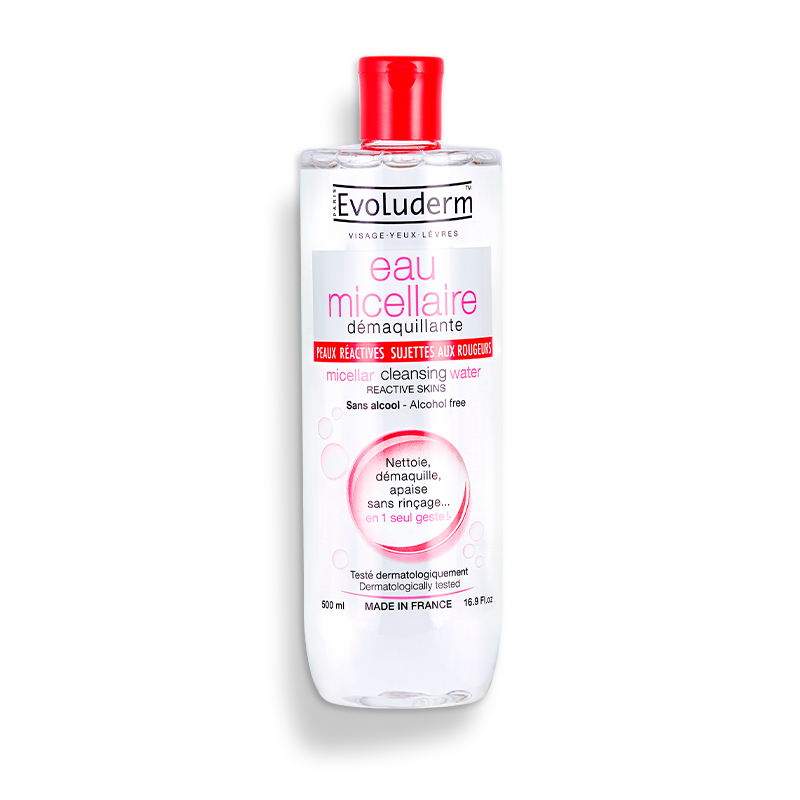 Micellar Makeup Remover Water for Reactive Skin, Prone to Redness