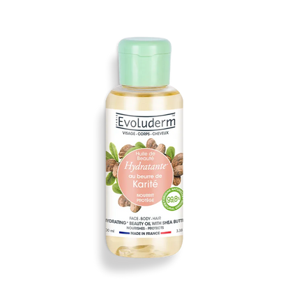 Huile de Beauté Hydratante au beurre de Karité