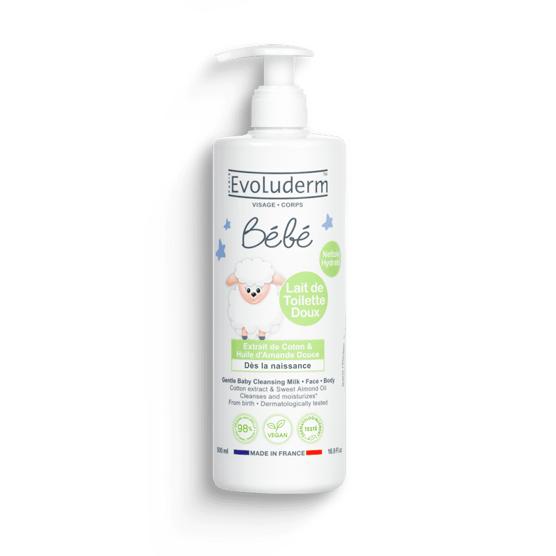 Lait de Toilette Doux Visage & Corps Bébé