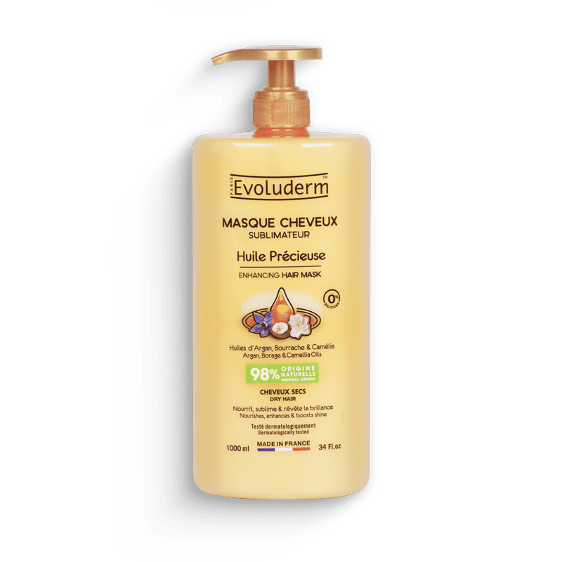 Gel Douche Soyeux Evoluderm - Huile Précieuse - Flacon 500ml
