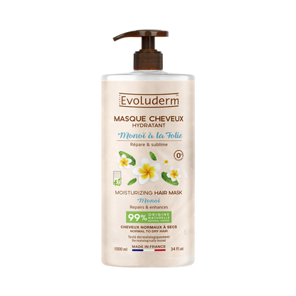 Masque Cheveux Hydratant Monoï à la Folie