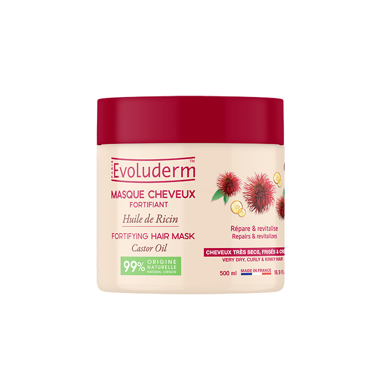 Masque Cheveux Fortifiant Huile de Ricin