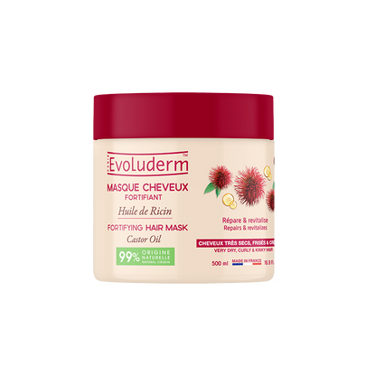 Masque Cheveux Fortifiant Huile de Ricin