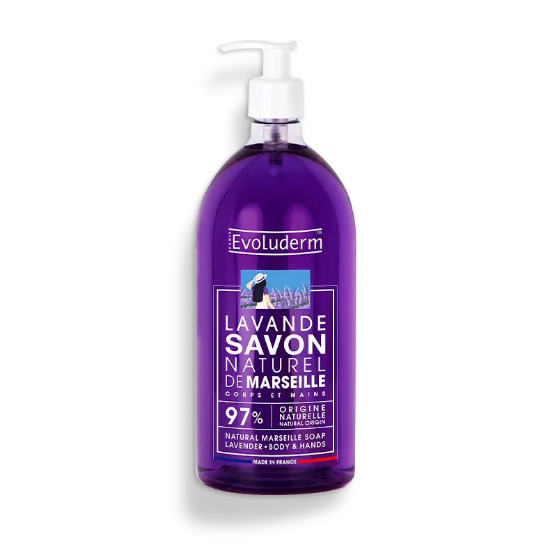 Savon Naturel de Marseille Lavande