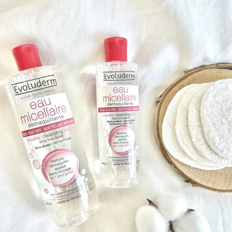 Eau Micellaire Démaquillante Peaux Réactives, Sujettes Aux Rougeurs