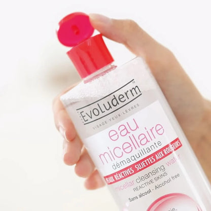 Eau Micellaire Démaquillante Peaux Réactives, Sujettes Aux Rougeurs