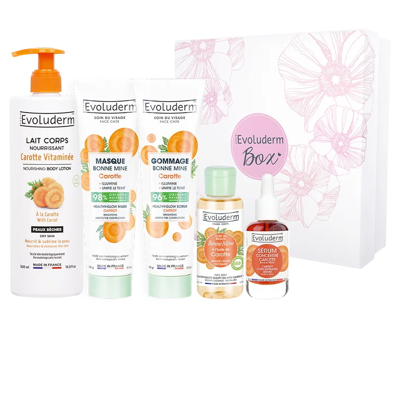 Coffret Visage & Corps 100% Carotte