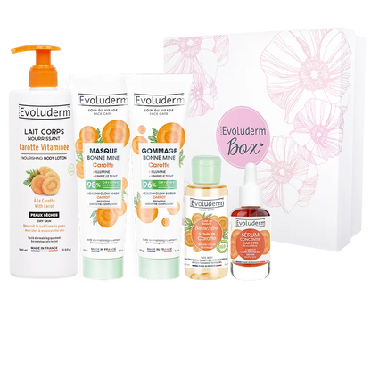 Coffret Visage & Corps 100% Carotte