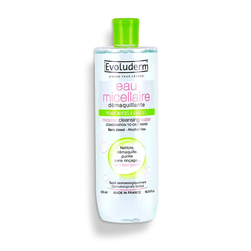 Eau Micellaire Démaquillante Peaux Mixtes À Grasses