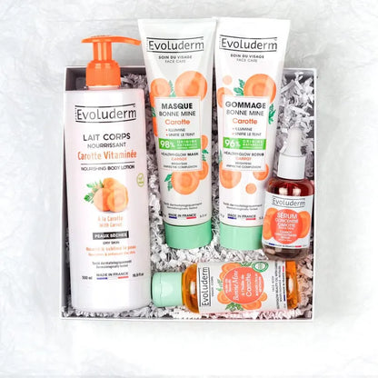 Coffret Visage & Corps 100% Carotte