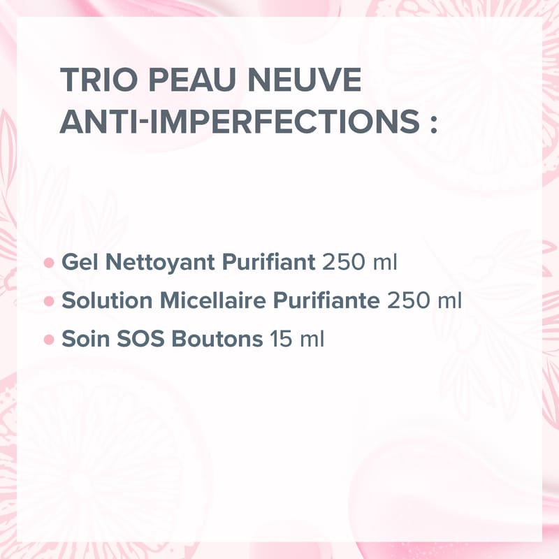 Trio Peau Neuve Anti-Imperfections