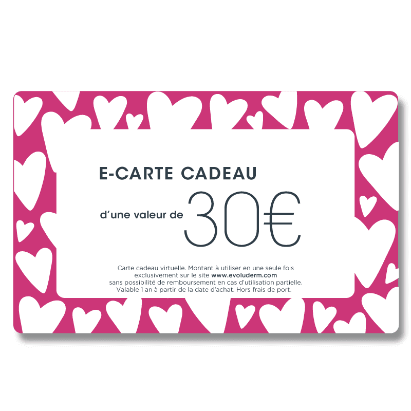 E-carte Cadeau Evoluderm
