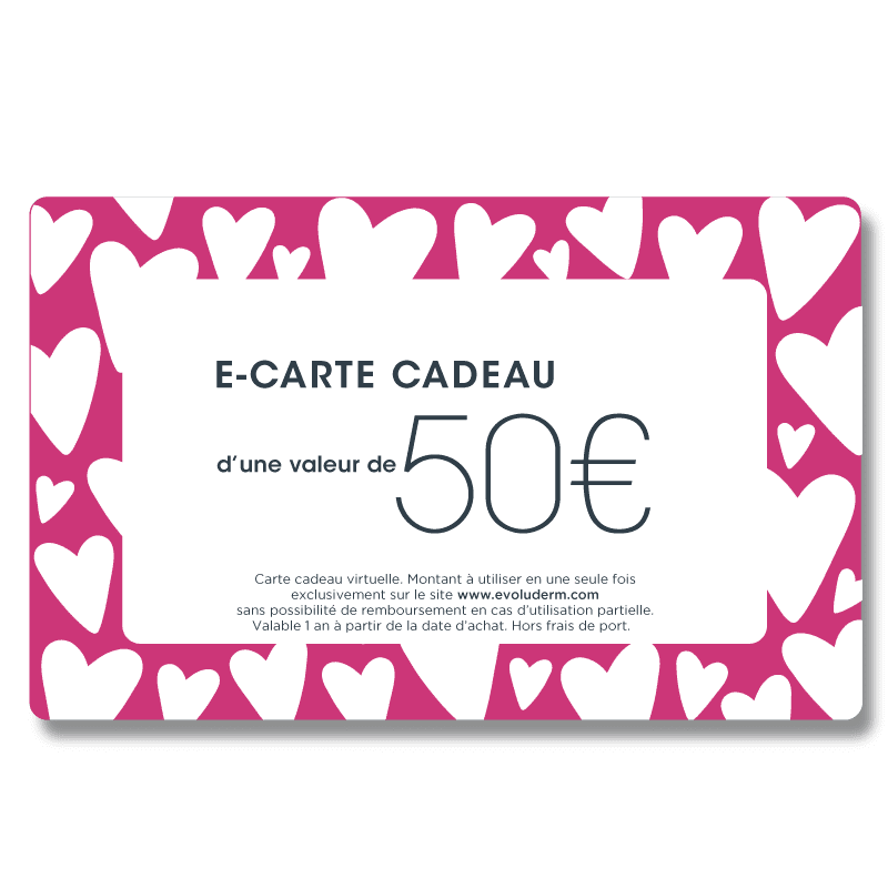 E-carte Cadeau Evoluderm