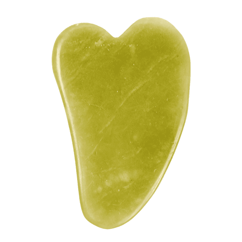 Gua Sha en pierre de Jade