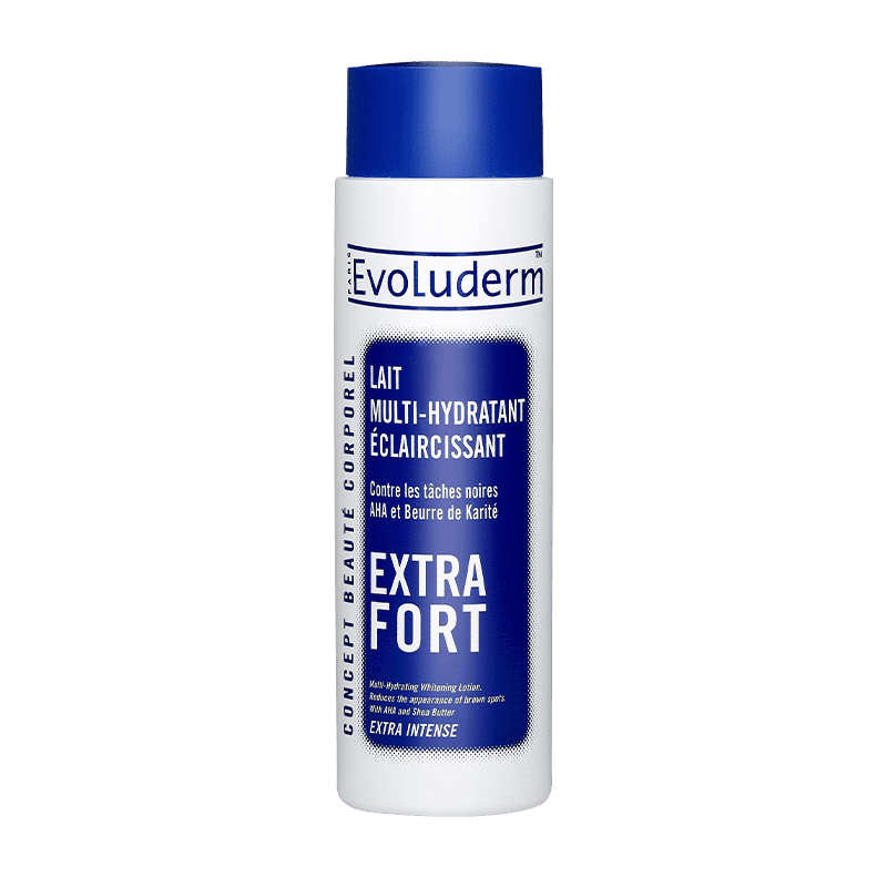 Lait Extra Lait Multi-Hydratant Éclaircissant Extra Fort – Evoluderm