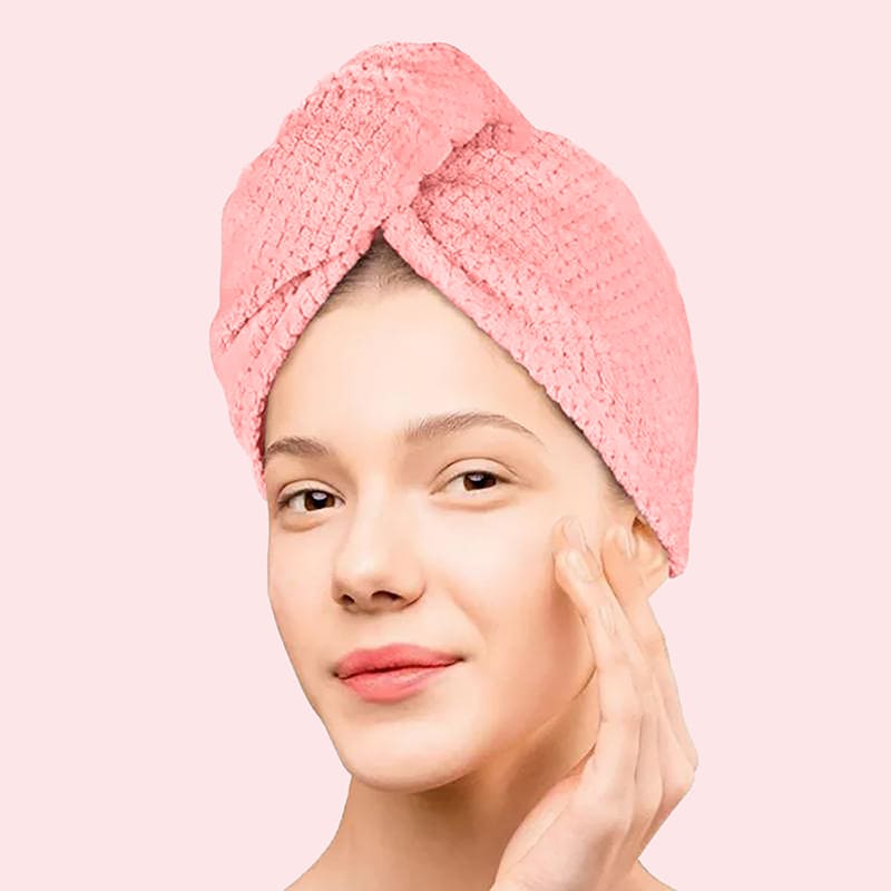 Serviette Cheveux Microfibres