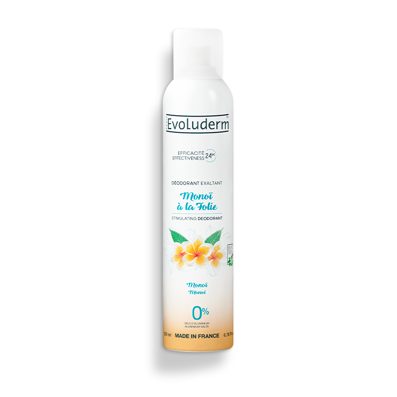 Gel Douche Evoluderm 'Monoï à La Folie' 1 Litre - Parfum Exaltant - Neuf Sous Emballage