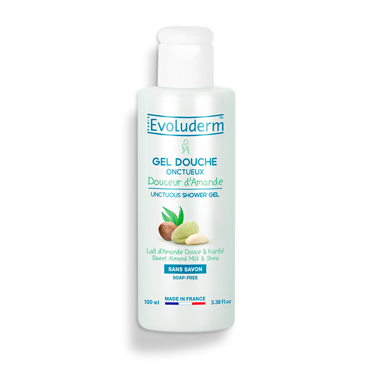 Gel Douche Onctueux Douceur d'Amande Evoluderm